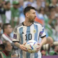 Lionel Messi during a match between the teams of Argentina and Paraguay at Maracanã stadium Rio de Janeiro-Brazil^ July 15^ 2019