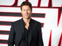 Glen Powell attends "The Running Man" UK Premiere at Odeon Luxe Leicester Square London^ England^ UK - November 5^ 2025