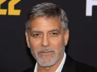 George Clooney at the premiere of CATCH-22 on May 7^ 2019 at the TCL Chinese Theatre in Hollywood^ CA.
