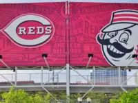 The Great American ballpark stadium is the home of the Major League Baseball Cincinnati Reds team. CINCINNATI^ OH -20 APRIL 2016