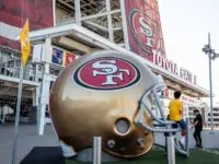 Levi's or Levis Stadium^ American football stadium located in Silicon Valley home venue for the National Football League's San Francisco 49ers. Santa Clara^ California US - September 21^ 2024