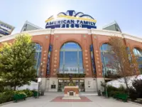 American Family Field is home to Major League Baseball's Milwaukee Brewers. The stadium was previously known as Miller Park. Milwaukee^ WI^ USA - August 10^ 2024