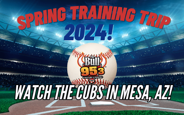 Chicago Cubs 2023 Spring Training menu at Sloan Park in Mesa, Arizona