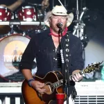 Toby Keith performs in concert at Country Thunder Arizona on April 8^ 2018 in Florence^ Arizona.