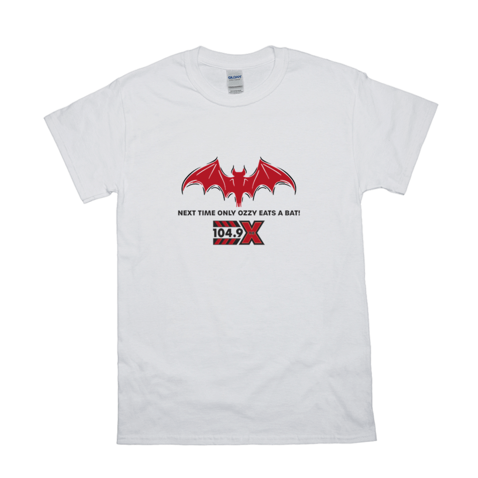 Purchase Your X 'Next Time Only Ozzy Eats A Bat' T-Shirt Now! | Real. Rock.   The X