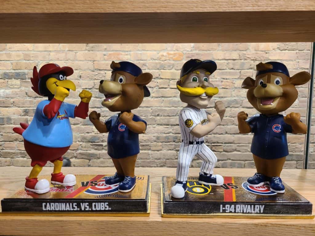 Chicago Cubs mascot, Clark, bobblehead