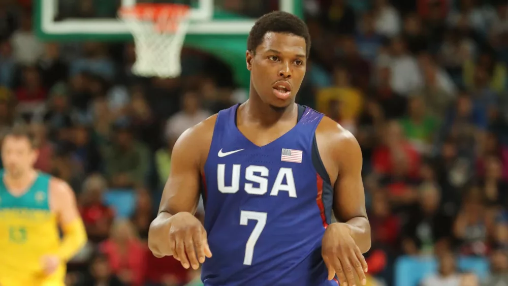 Kyle Lowry of team United States match between Team USA and Australia of the Rio 2016 Olympic Games.