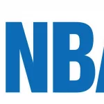 NBA logo vector set printed on paper and placed on white background