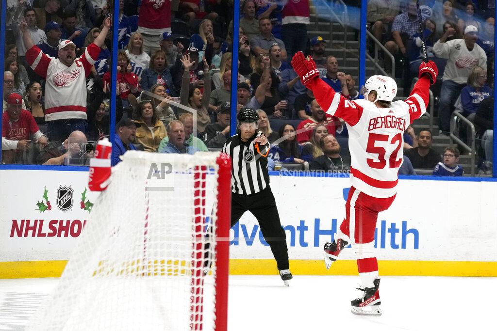 David Perron, Ville Husso help Red Wings beat Canadiens