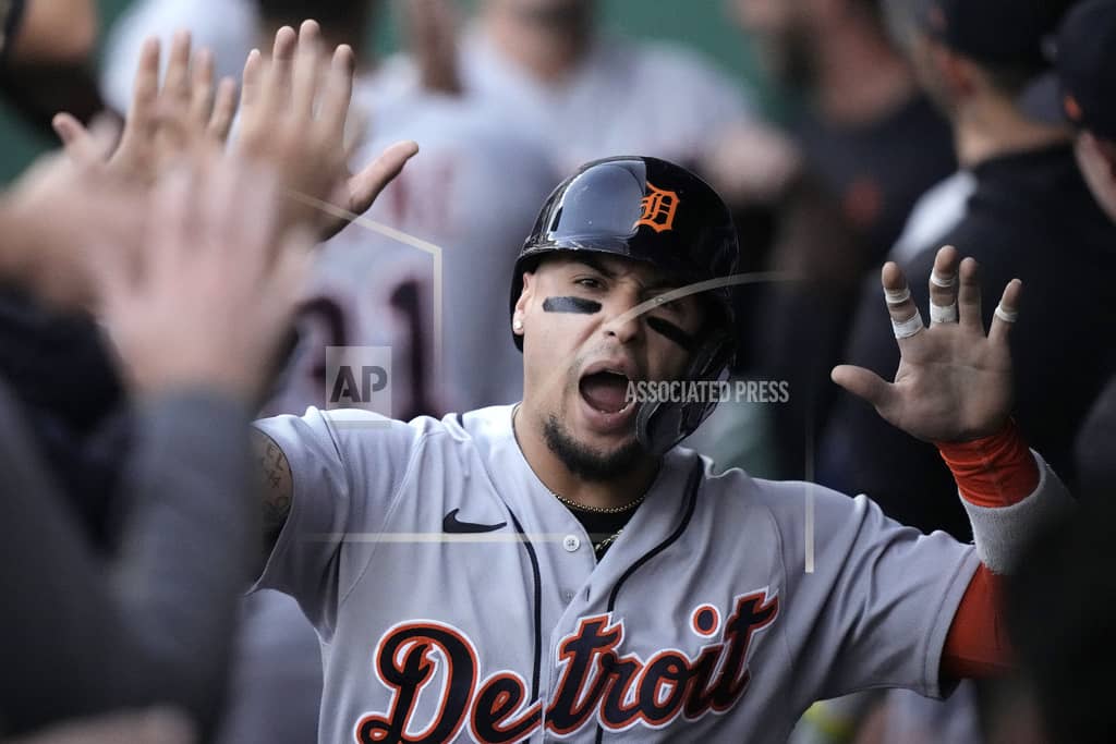Detroit's Matt Vierling's Had the Coolest Slide of the MLB Season