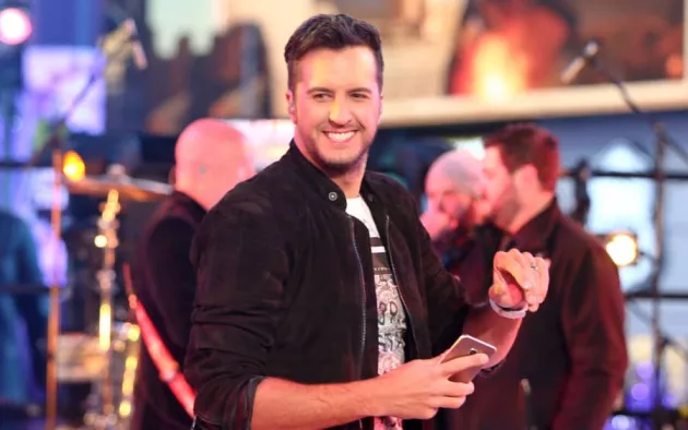 Luke Bryan performs during Dick Clark's New Year's Rockin' Eve at Times Square on December 31^ 2015 in New York City.