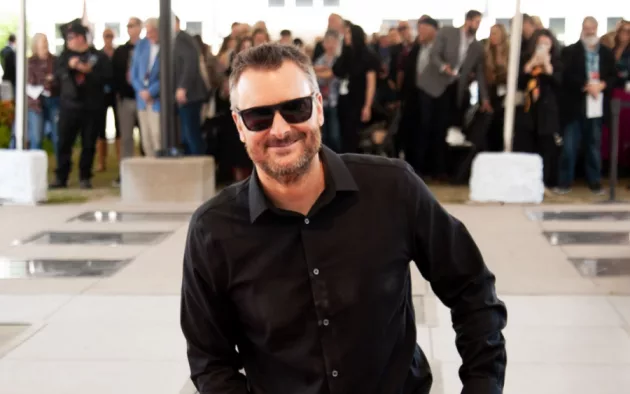 Eric Church receives a star on the Music City Walk of Fame in Nashville^ TN. May 4^ 2023: