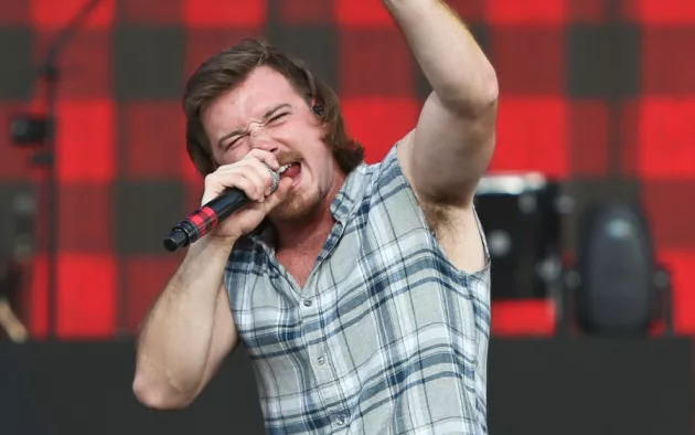 Morgan Wallen performs in concert during the "Can't Say I Ain't Country" Tour on July 20^ 2019 at Northwell Health at Jones Beach Theater in Wantagh^ New York.