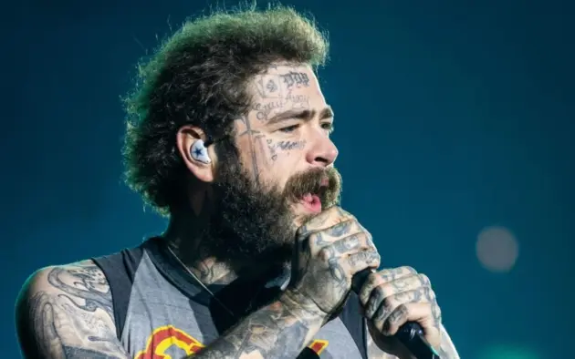 Post Malone performs at Tottenham Hotspur Stadium on his The BIG ASS World Tour London^ UK - September 20^ 2025