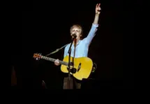 Paul McCartney (Sir James Paul McCartney) performs onstage at Zilker Park during Austin City Limits 2018 Weekend One. AUSTIN^ TX / USA - OCTOBER 5th^ 2018