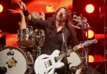 Foo Fighters perform at Bonnaroo music festival Manchester^ Tennessee USA - 06-18-2023