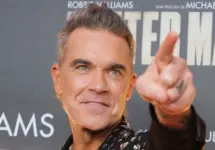 Robbie Williams attends the 'Better Man' premiere at the Capitol cinema on December 04^ 2024 in Madrid^ Spain.