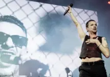 Depeche Mode in concert at the Oracle Arena in Oakland^ CA OAKLAND^ CA - OCTOBER 10^ 2017