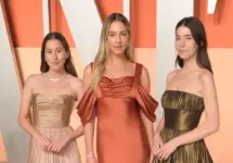 HAIM -- Alana Haim^ Este Haim and Danielle Haim -- at the Vanity Fair Party in Los Angeles^ CA. MAR 2^ 2025