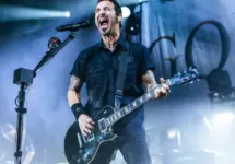 Singer/guitarist Sully Erna from Godsmack perform live at Manchester Academy Uk. Manchester^United Kingdom^ 9th october 2022.
