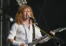 Megadeth performs live on stage June 29^ 2012 at 15th annual Tuska Open Air Metal Festival in Suvilahti^ in Helsinki^ Finland.