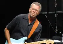 Eric Clapton during a show at the HSBC arena in the city of Rio de Janeiro. Rio de Janeiro^ Brazil^ October 10^ 2011