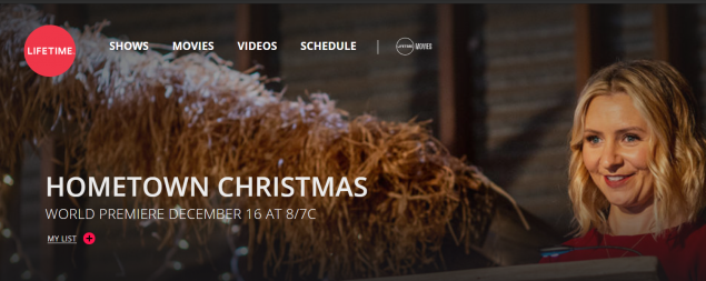 hometown christmas movie promo