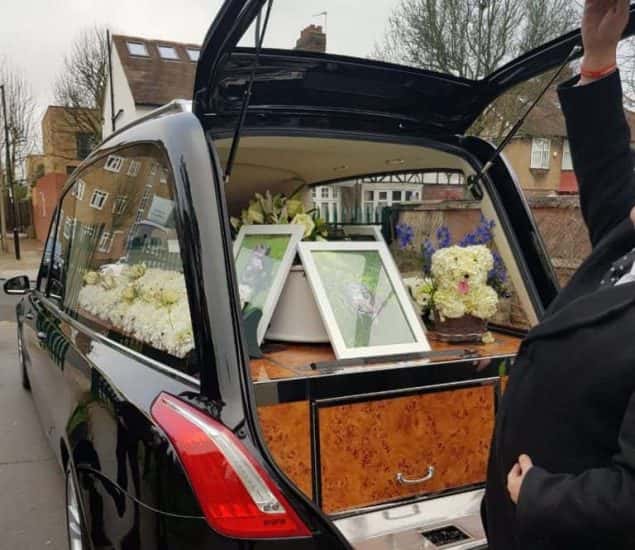 dog funeral hearse