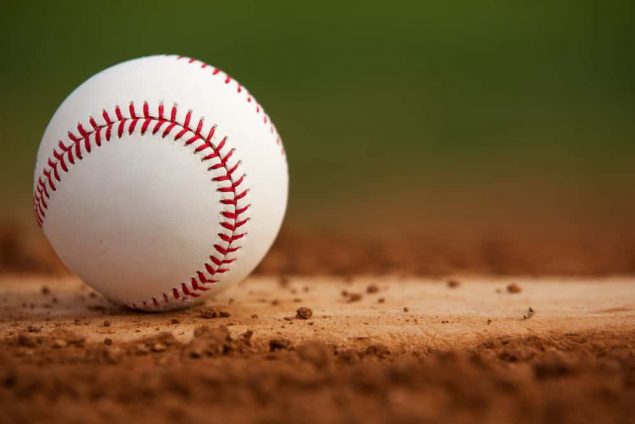 baseball and mound
