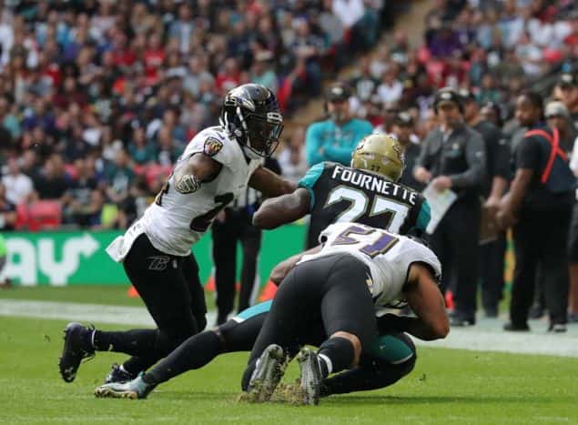 leonard fournette rushing as a jacksonville jaguar