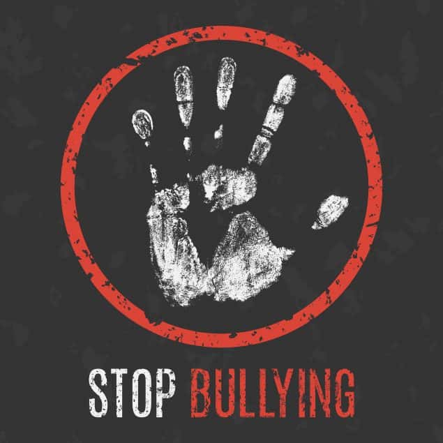 anti-bullying chalkboard logo