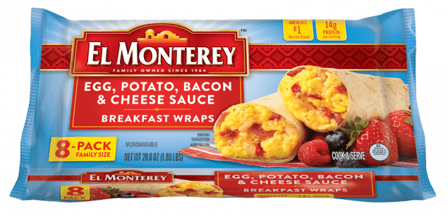 el monterey breakfast wraps package