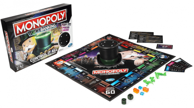 monopoly voice banking game