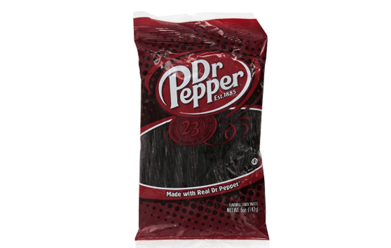 dr pepper licorice twists candy 5oz bag