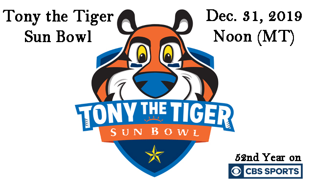 tony the tiger sunbowl schedule for cbs sports