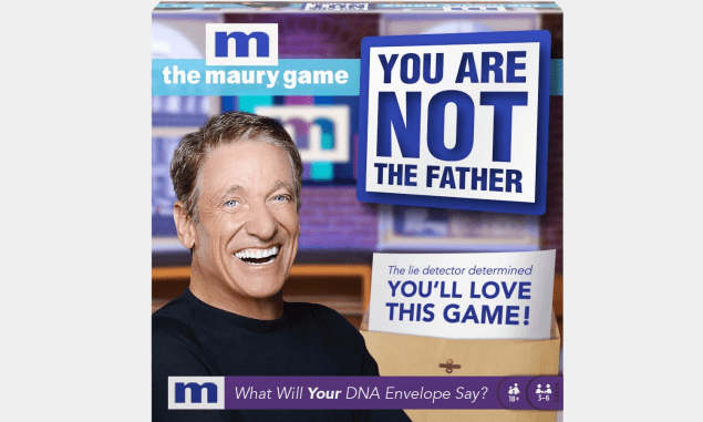 the maury game you are not the father box