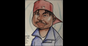 caricature of criminal
