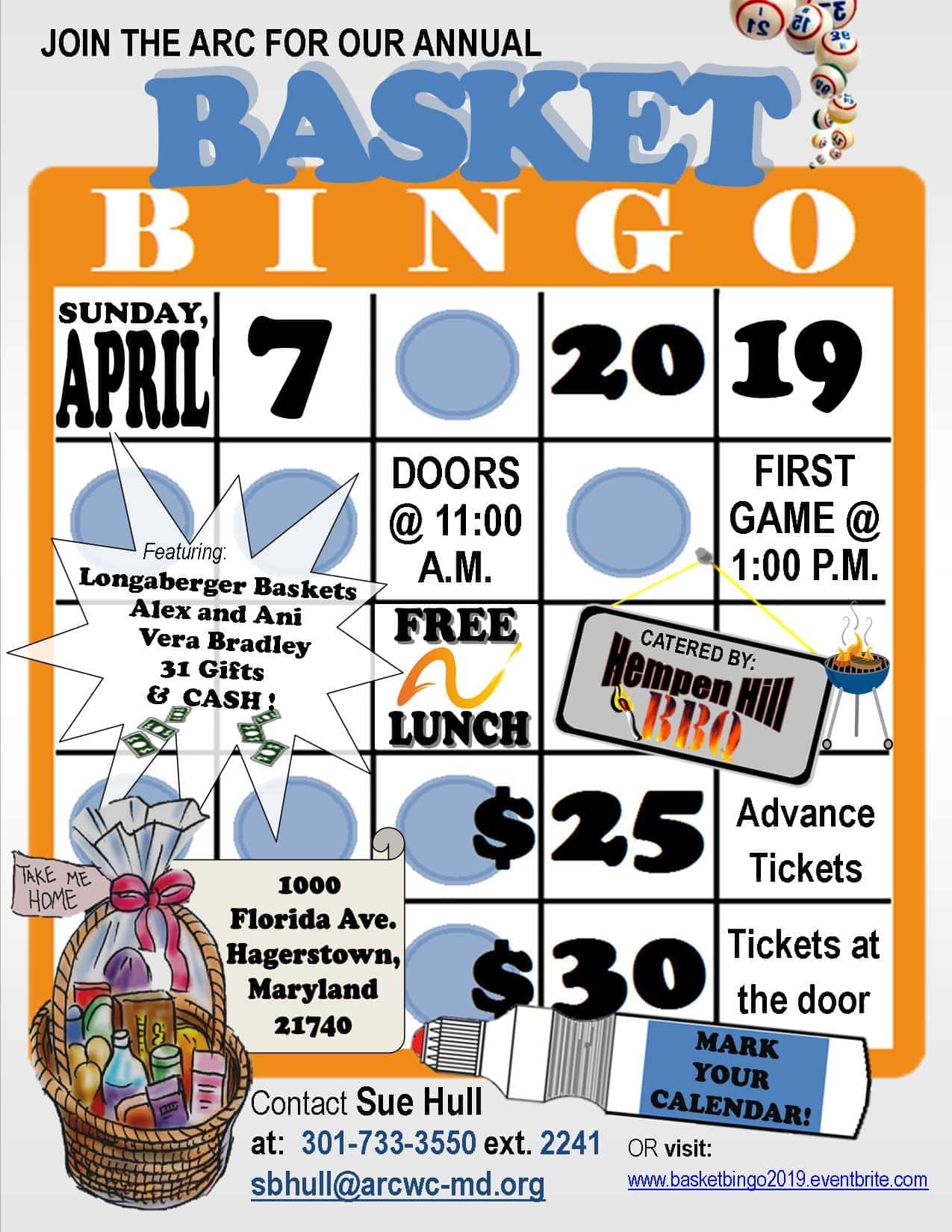 Basket Bingo WARK 98.9 FM 1490 AM